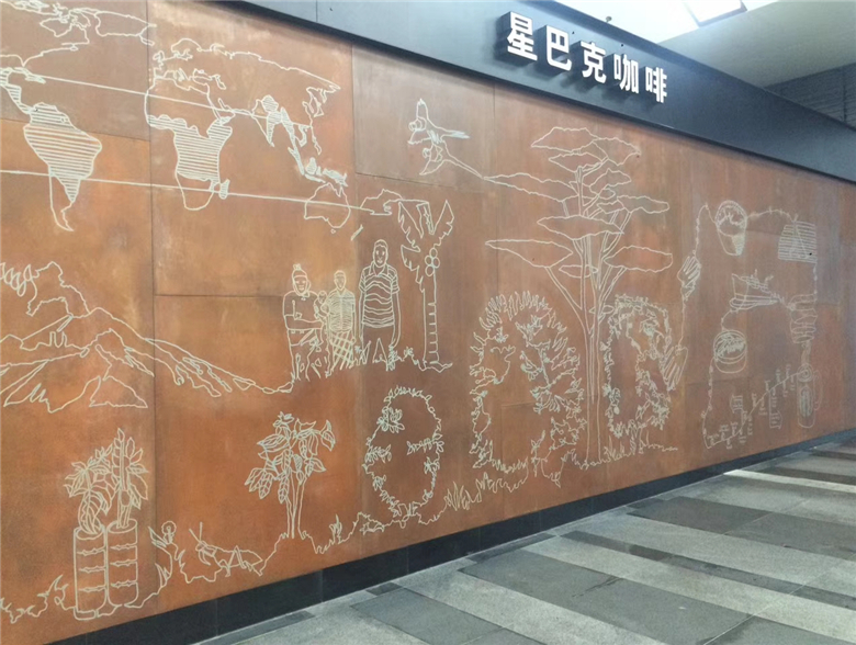 沙县耐候钢幕墙