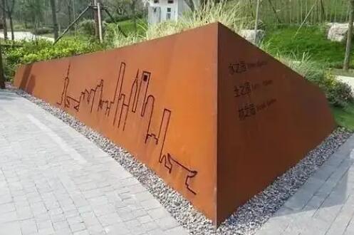 沙县耐候钢挡土墙